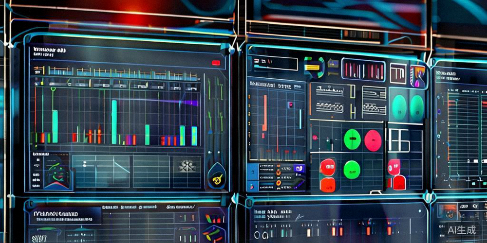 多种数据分析工具界面并排展示，包括趋势图表、竞品监控仪表盘和供应链看板