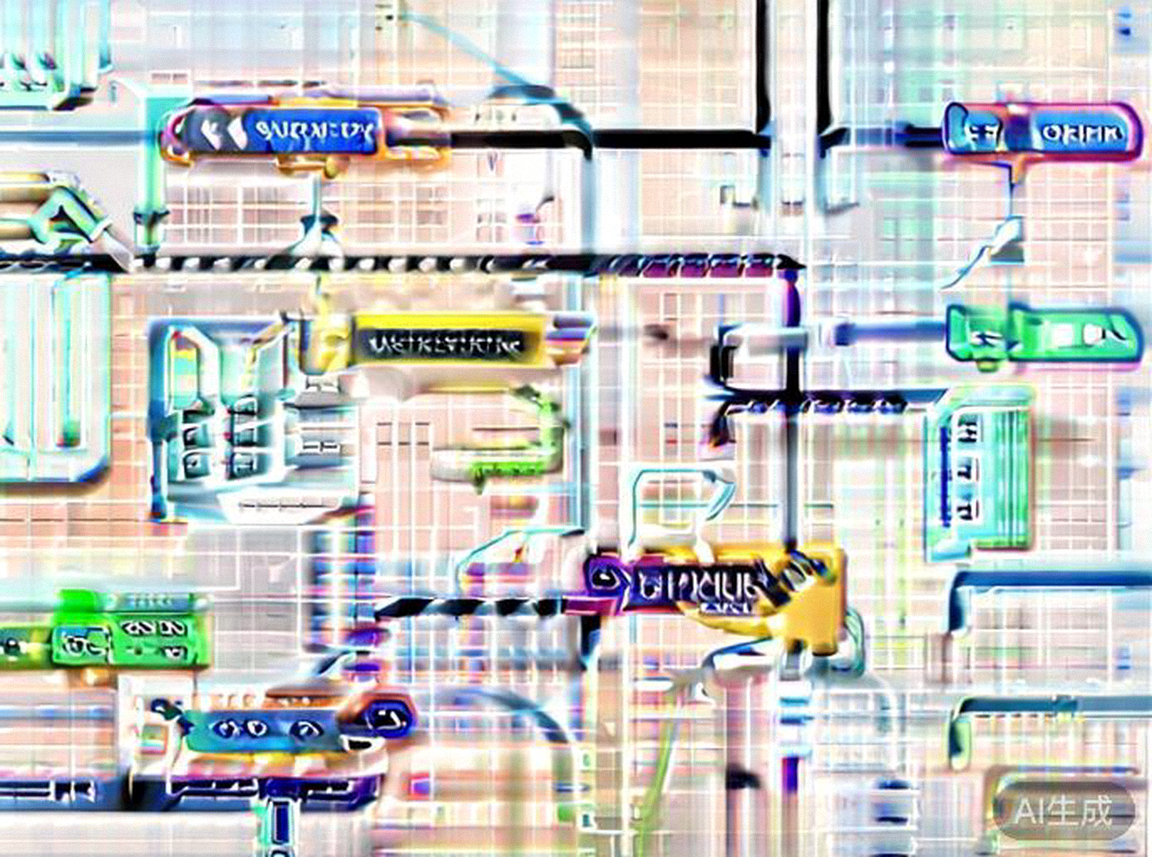 跨境电商全链路决策流程图，连接市场分析、供应链与销售终端
