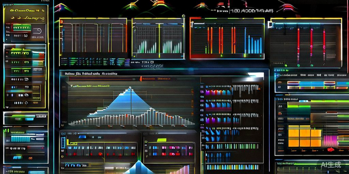 跨境选品数据分析仪表盘界面，展示多种趋势图表、热销商品排名与全球市场地图